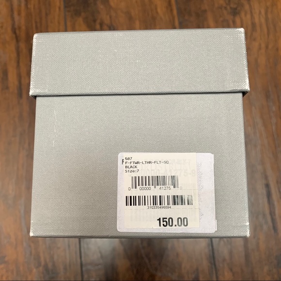 NWT Everlane The '90s Flat in Black Leather - Picture 9 of 14